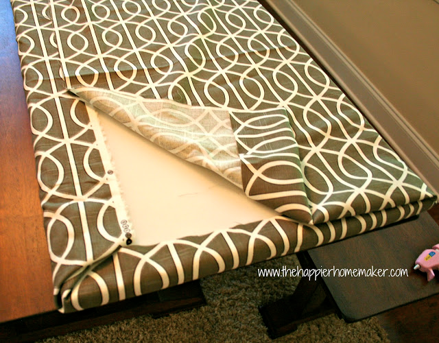 Diy Outdoor Bench Cushion No Sew