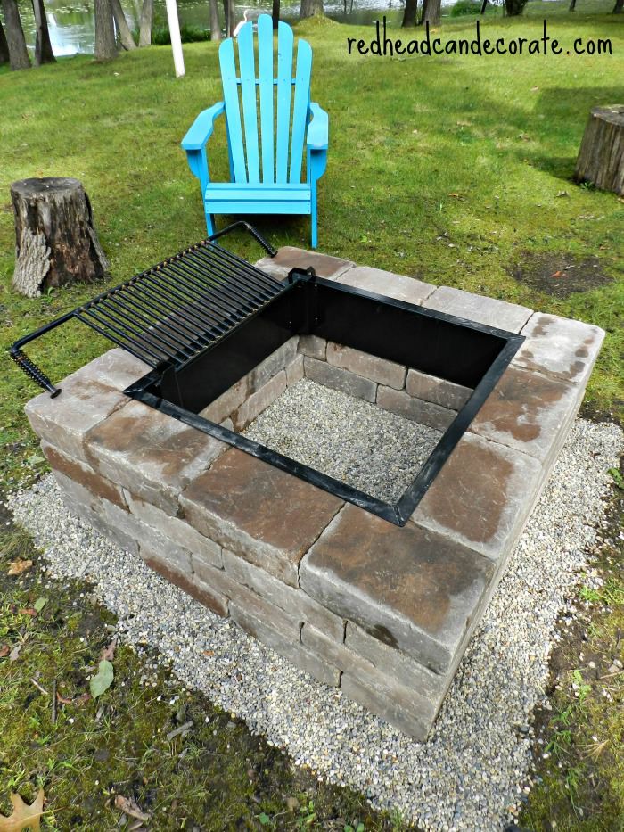 Diy Outdoor Fireplace And Grill