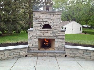 Diy Outdoor Fireplace With Pizza Oven