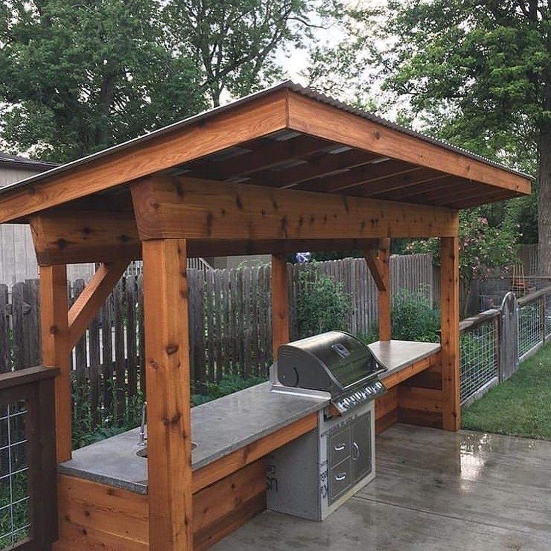 Diy Outdoor Grill Station Ideas