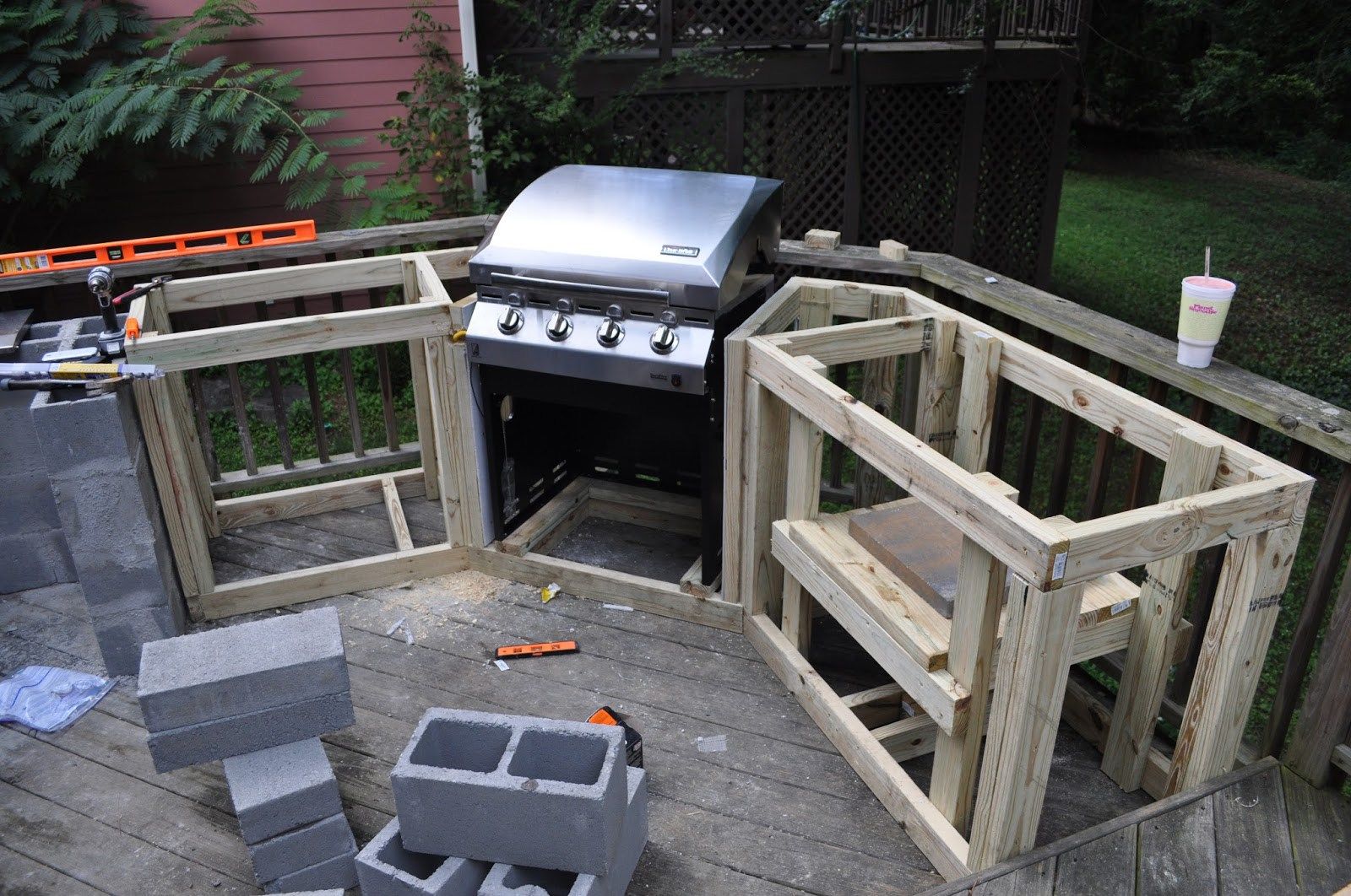 Diy Outdoor Kitchen Island