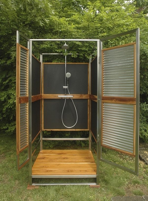 Diy Outdoor Shower Enclosure Ideas