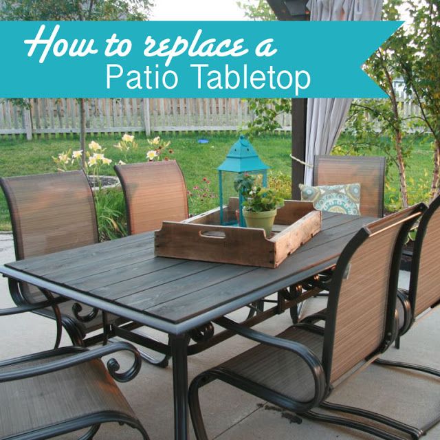 Diy Outdoor Table Top Ideas