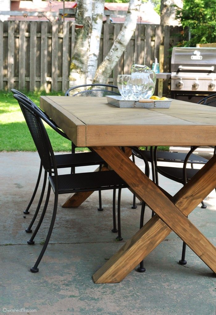 Diy Outdoor Table