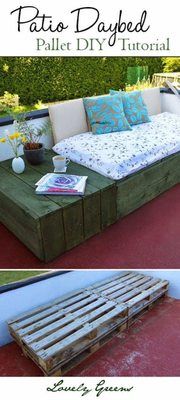 Diy Pallet Outdoor Daybed