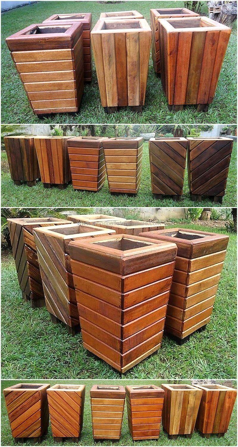 Diy Pallet Planter Box Designs