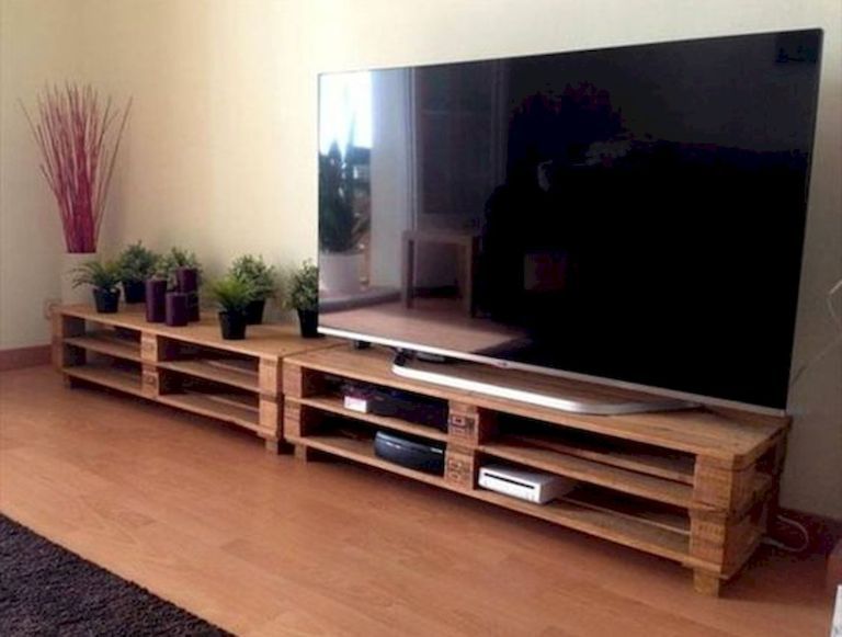 Diy Pallet Tv Stand Plans Free