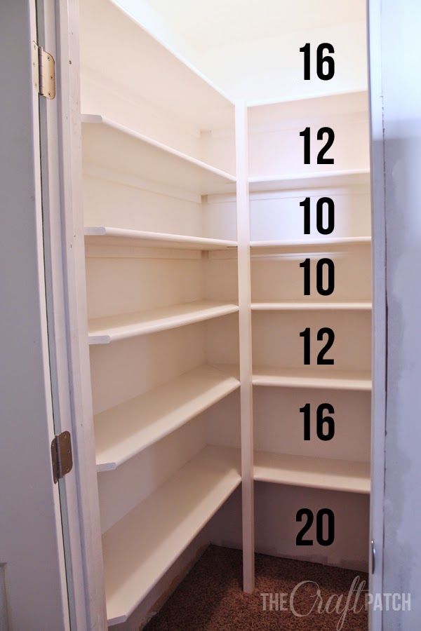 Diy Pantry Shelves Ideas