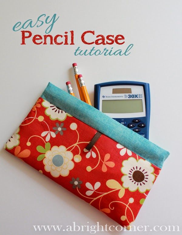Diy Pencil Pouch No Zipper
