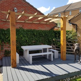 Diy Pergola Cost Uk