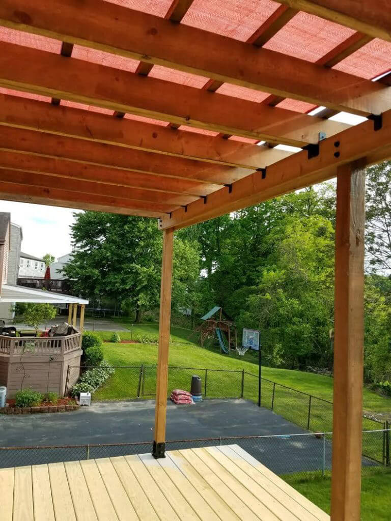 Diy Pergola On Deck