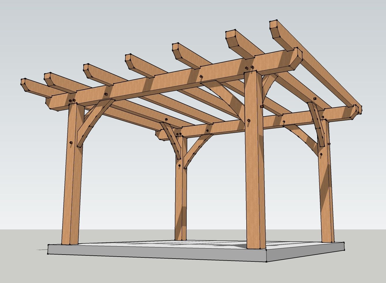 Diy Pergola Plans Uk