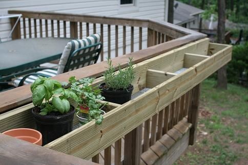 Diy Planter Box For Deck