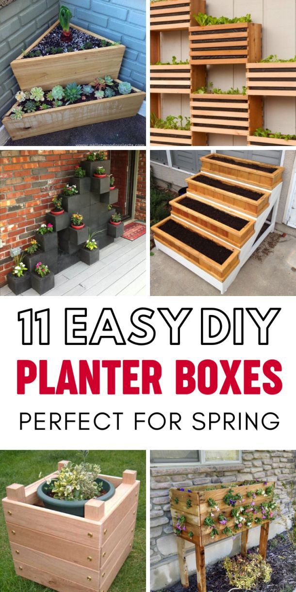 Diy Planter Box Ideas