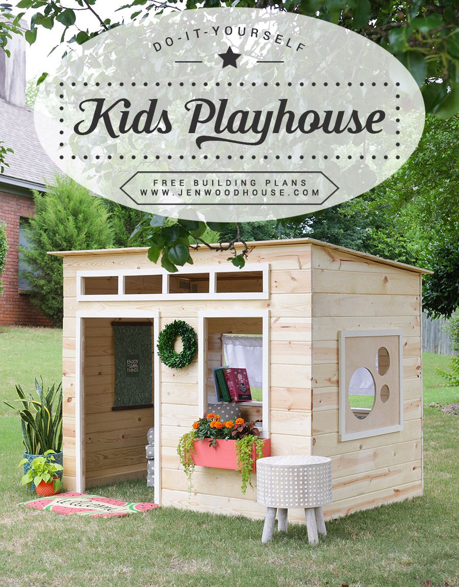 Diy Playhouse For Kids