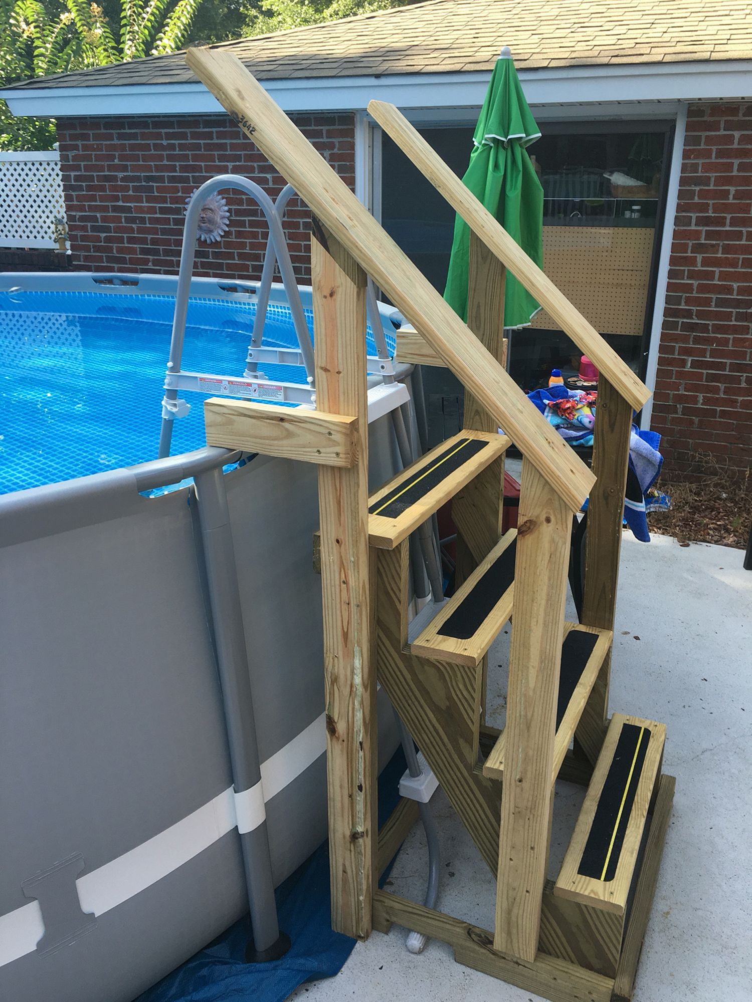 Diy Pool Ladder Above Ground