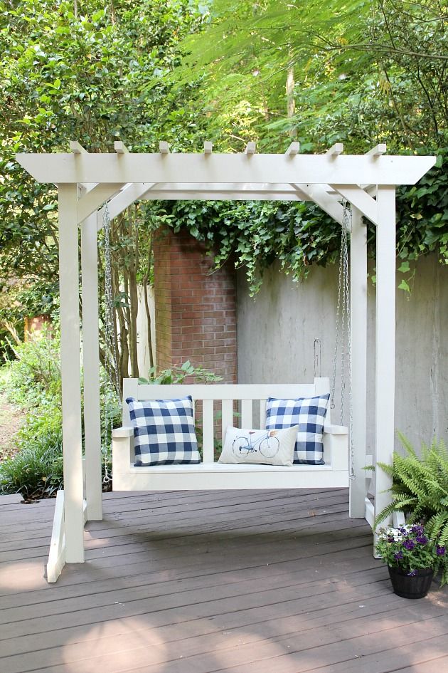 Diy Porch Swing Pergola