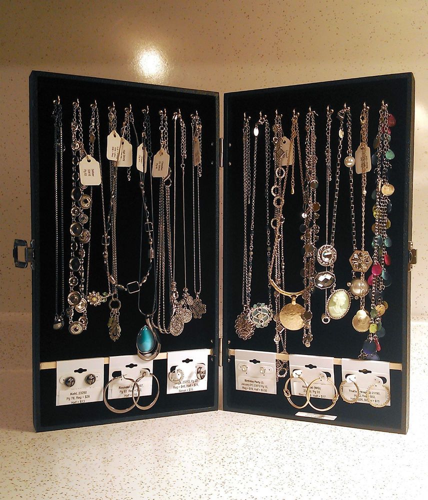 Diy Portable Vendor Jewelry Display Cases