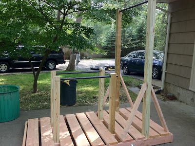 Diy Pull Up Bar And Dip Station