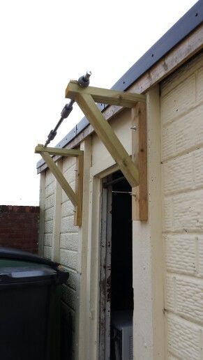 Diy Pull Up Bar Garage Wall Mounted