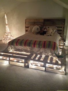 Diy Queen Bed Frame Pallet