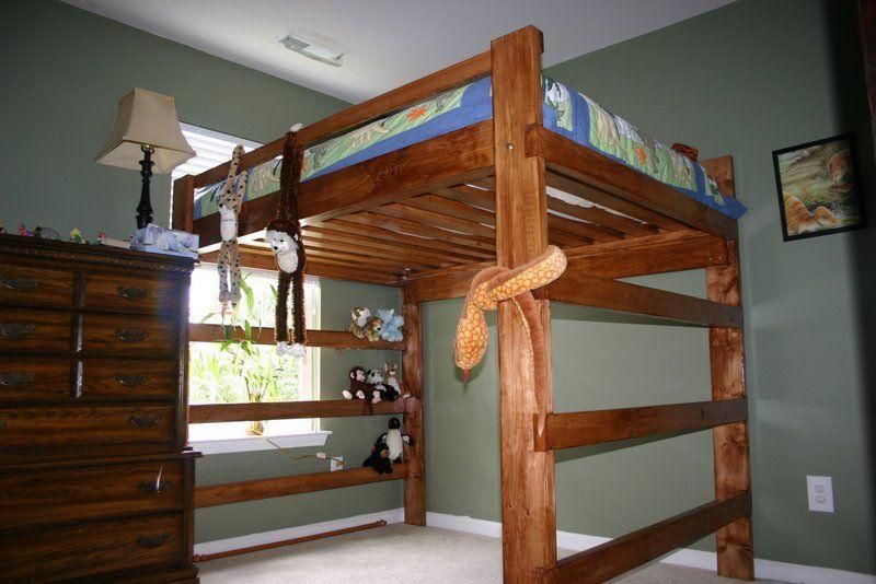 Diy Queen Size Loft Bed Plans