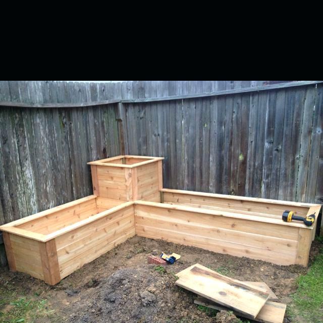 Diy Raised Garden Bed On Deck