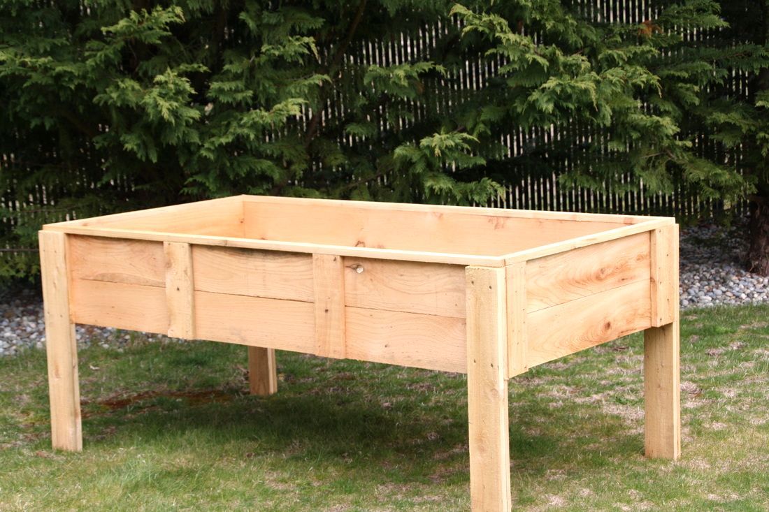 Diy Raised Garden Bed With Legs Plans