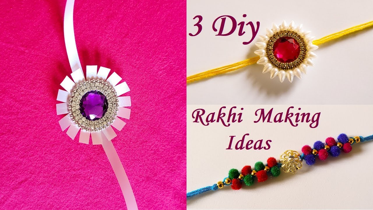 Diy Rakhi Making Designs