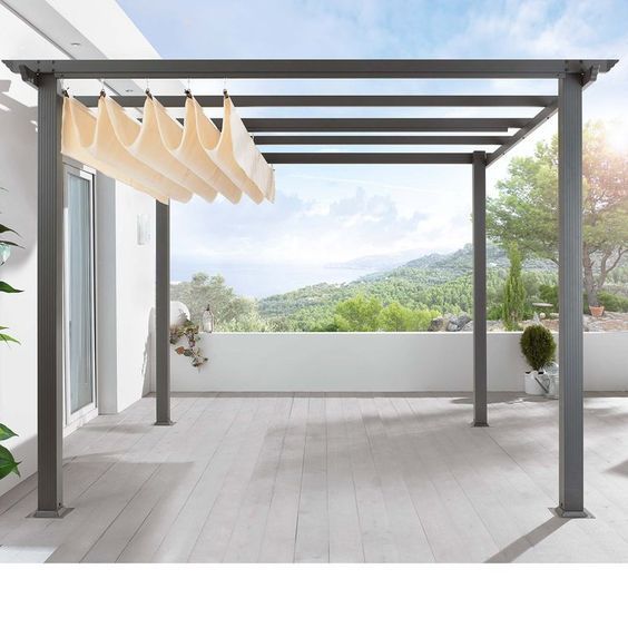 Diy Retractable Pergola Canopy Kit Uk