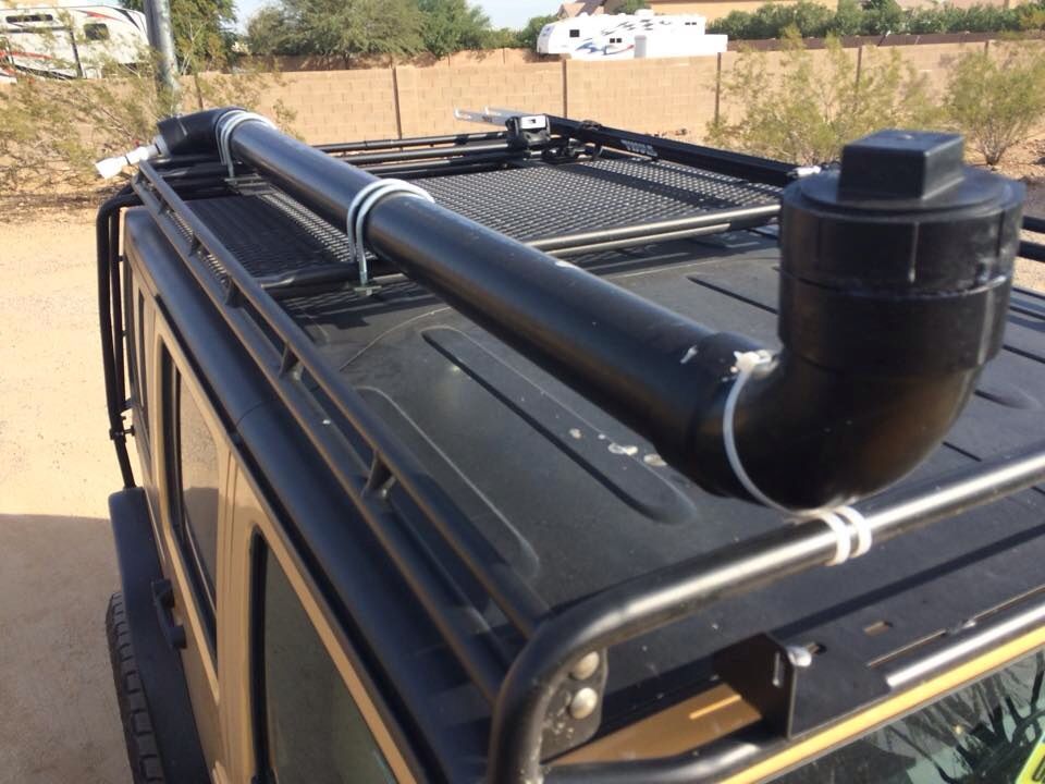 Diy Roof Rack Shower