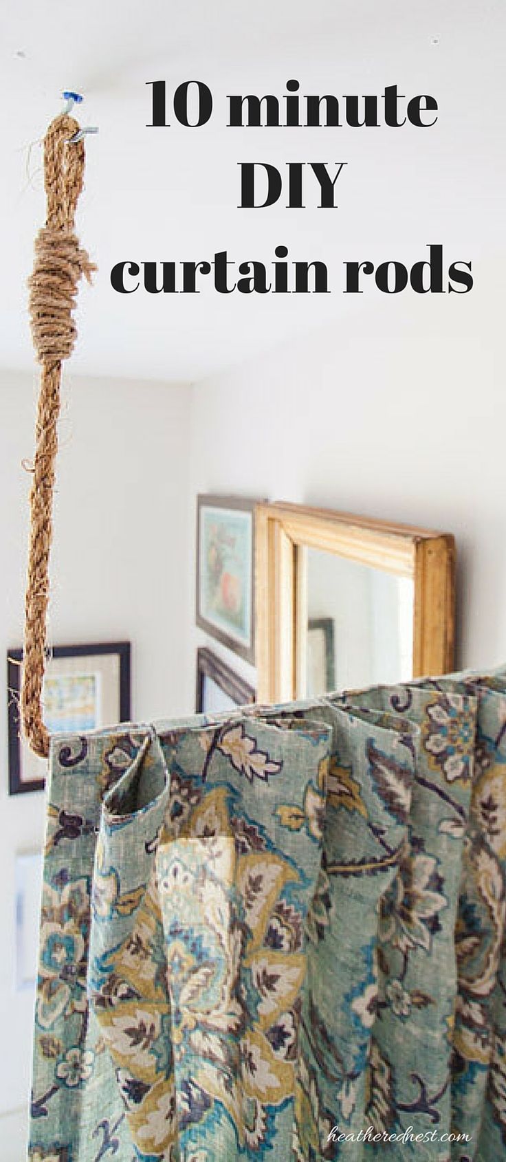 Diy Room Divider Curtain Rod