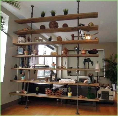 Diy Room Divider Shelf