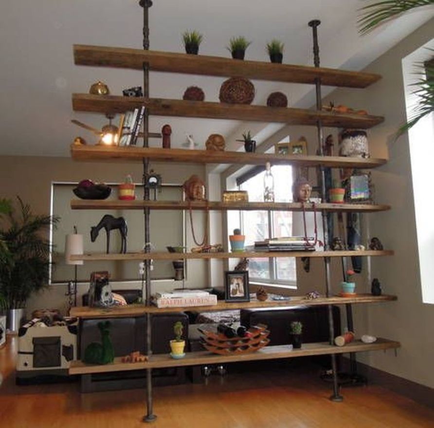 Diy Room Divider Shelves