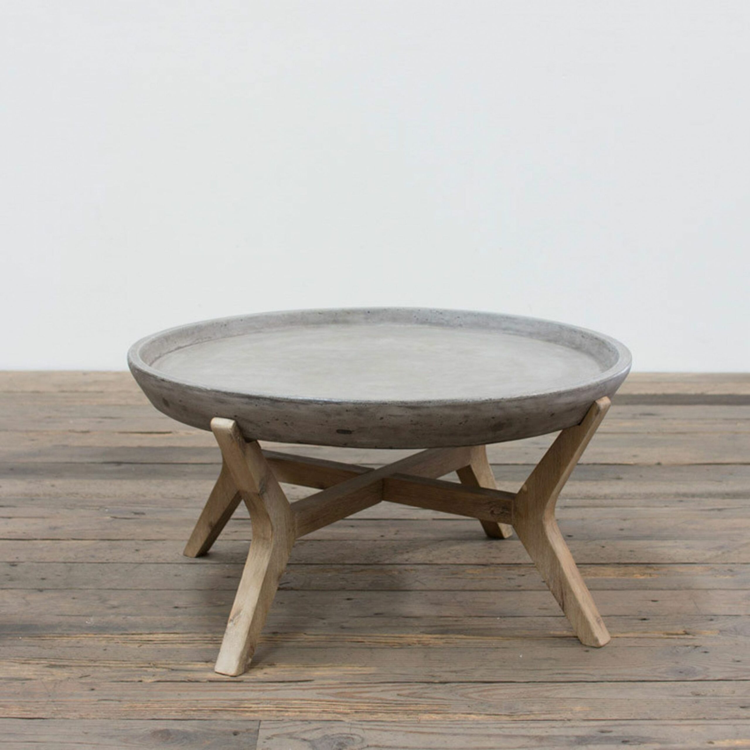 Diy Round Concrete Coffee Table